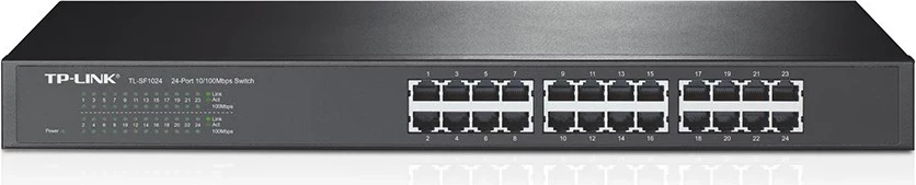 Switch TP-Link 24-Porta , 10/100Mbps, i zi