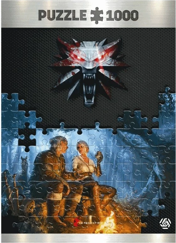 Puzzle Cenega Publishing The Witcher Journey of Ciri 1000 elemente, Multikolor