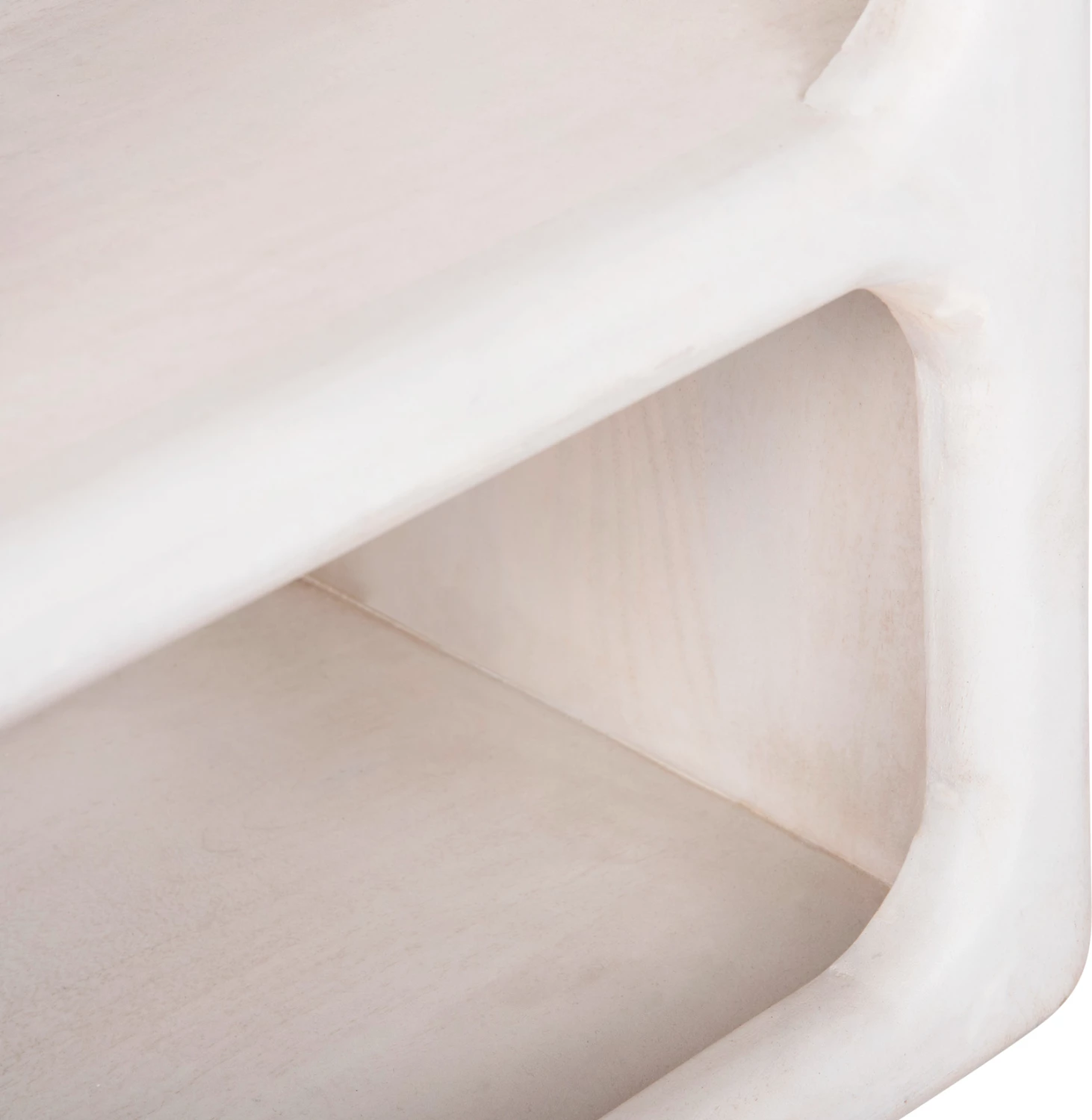 Raft librash HANDYR FH9707 dru mango i fortë, ngjyrë e bardhë, 100x35x165H cm