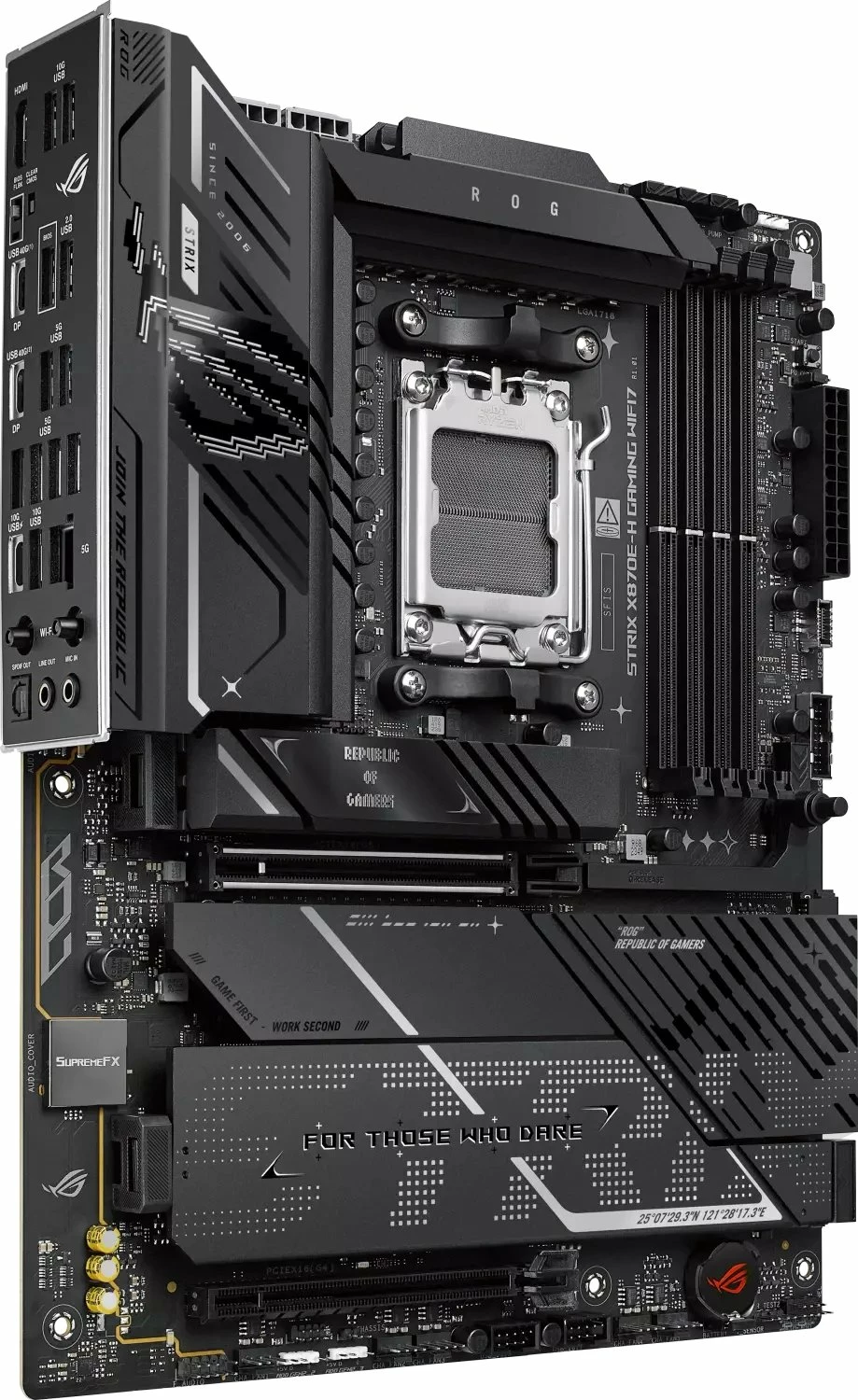 Pllakë amë Asus ROG Strix X870E-H Gaming WiFi 7, AM5, ATX, DDR5 256GB