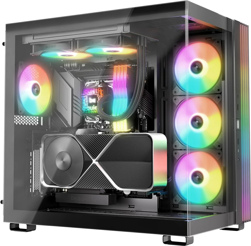 Kasë ftohëse me ujë BE QUIET! PURE LOOP 3 LX, 2 ventilatorë 12 cm, e zezë