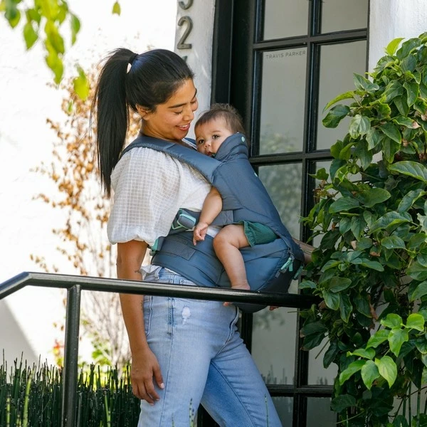 Mbajtëse bebe 5-në-1 me sedilje në ije, B-kids, 150300012, 0m+ 5.5–20.4 kg, gri