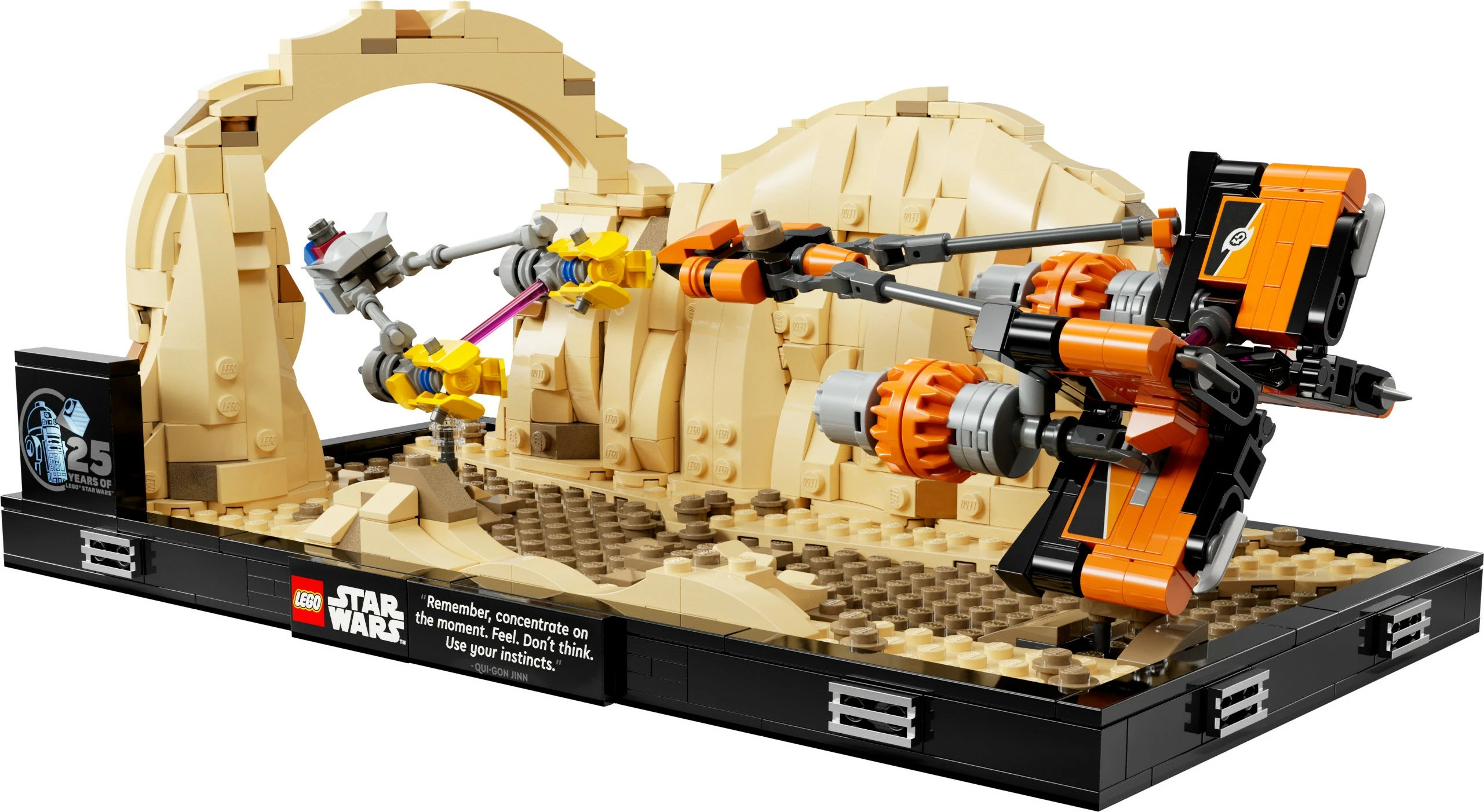 Set ndërtimi LEGO Mos Espa Podrace Diorama, 718 pjesë, shumëngjyrësh