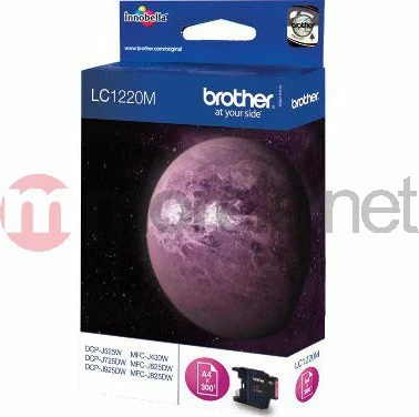 Kartrixh bojë origjinale Brother LC-1220M 300 faqe, magenta