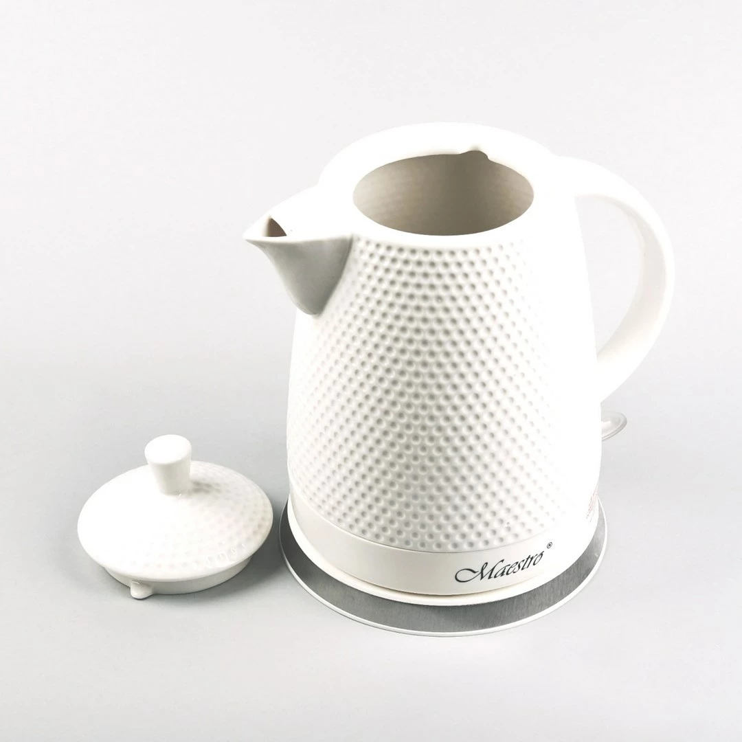 Çajnik elektrik Maestro MR-069, 1,5 l, bardhë