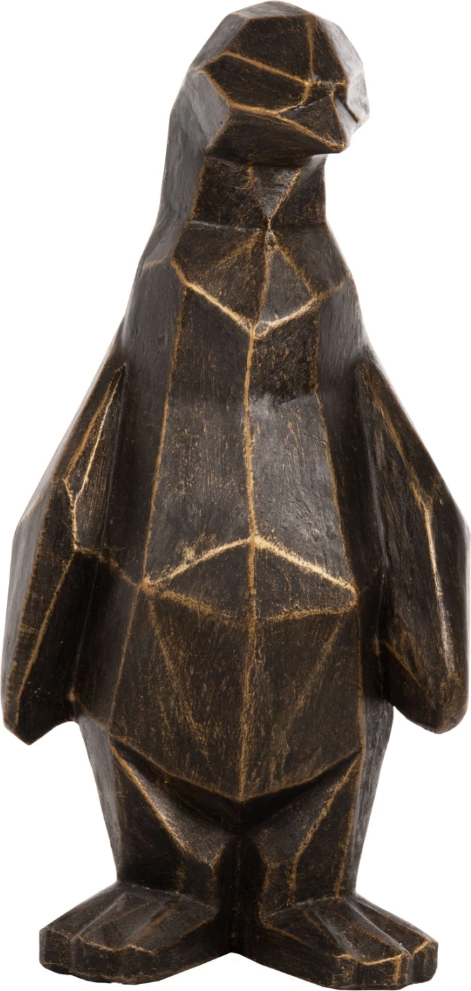 Dekor për dysheme PINGUIN FH7913 GRC ngjyrë patina e zezë me detaje të arta 30x20x60H cm