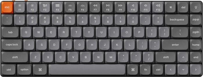 Tastierë mekanike wireless Keychron K3 Max, 75%, RGB, Gateron Brown, e zezë