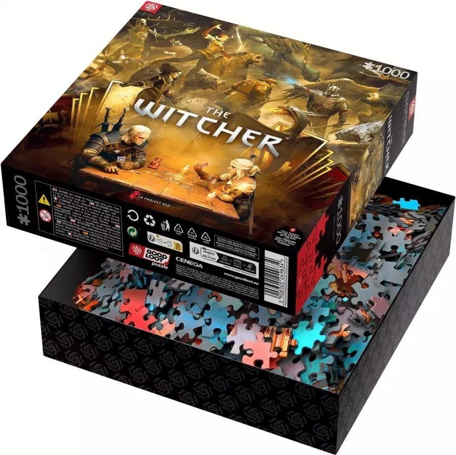 Puzzle Cenega Publishing Good Loot Gaming - The Witcher: Playing Gwent 1000 copë