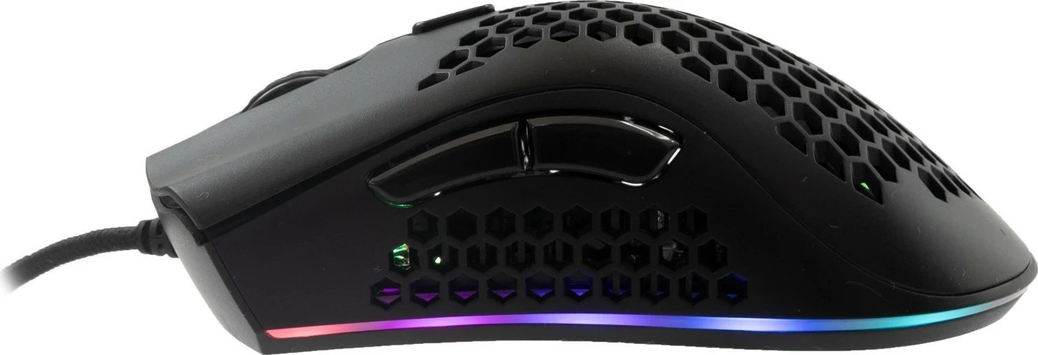 Maus gaming Baracuda Coral BGM-031, RGB, 12800 DPI, i zi
