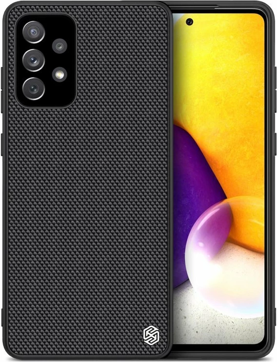 Mbështjellës Nillkin Textured Case për Samsung Galaxy A72 4G, i zi