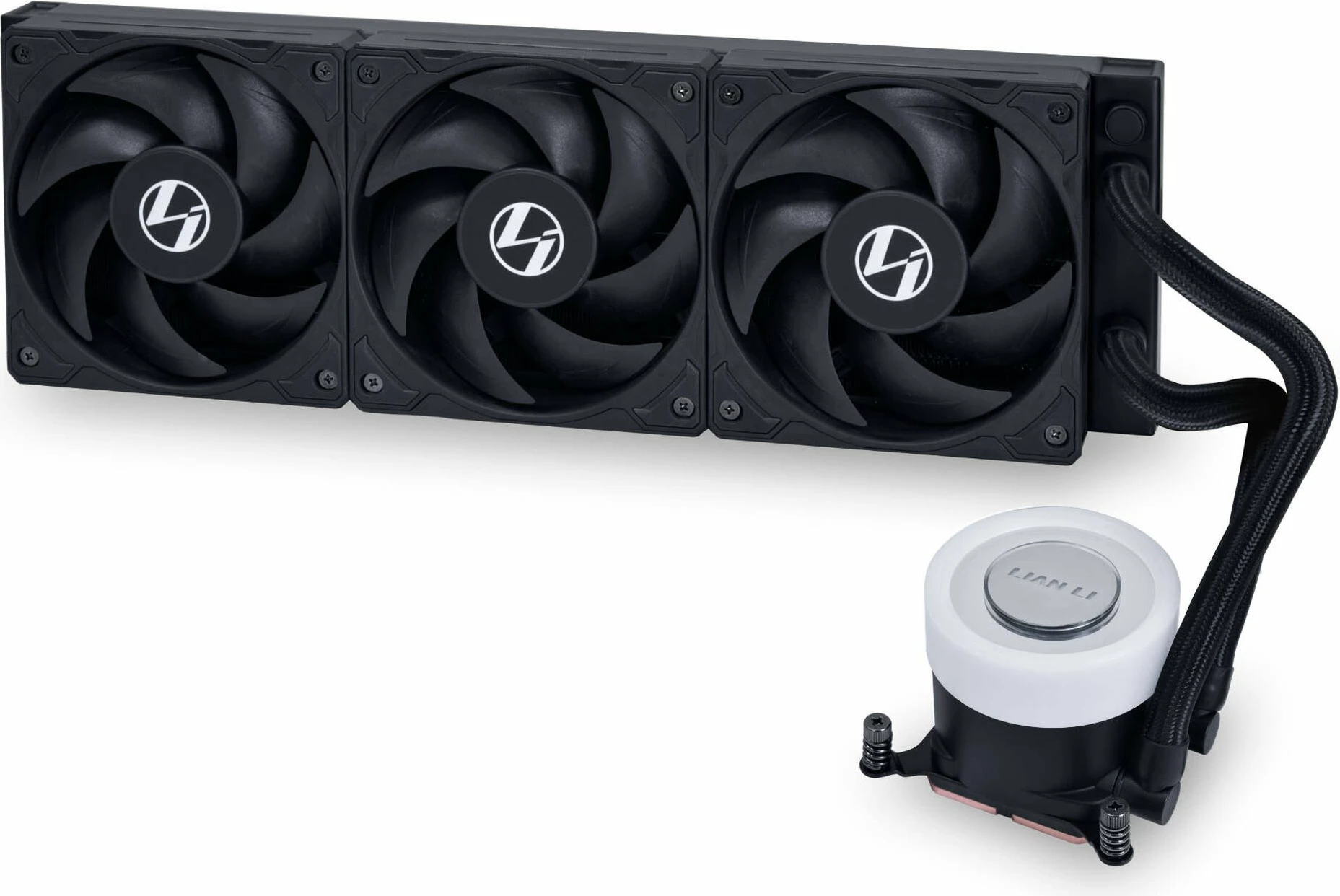Ftohës uji AIO Lian Li GA II Lite 360 Performance GA2L36PB, 360 mm, 3x120 mm, ARGB, e zezë