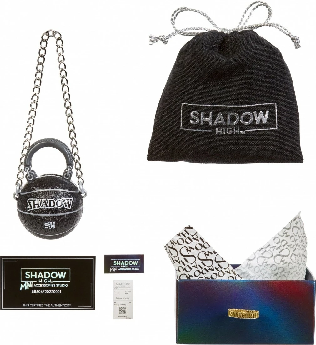 Set çanta aksesorësh Rainbow High Accessories Studio Series 1, për kukulla, Mix