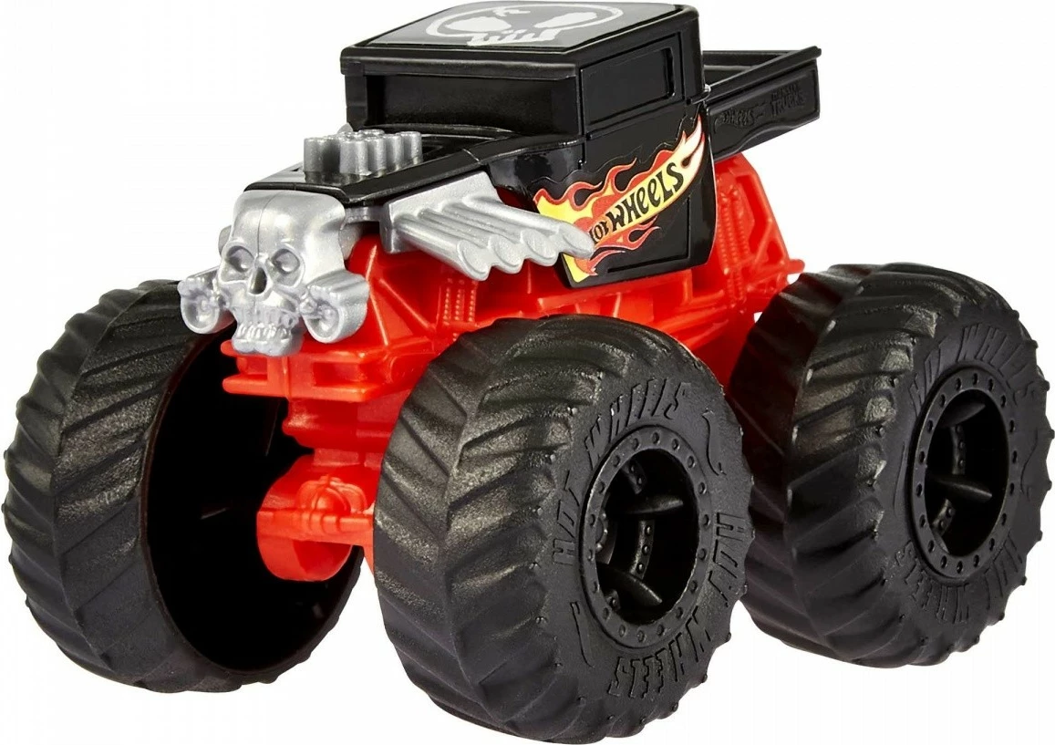Set vetura lodër Hot Wheels Monster Trucks, 1:70, plastikë, 36 copë, ngjyra të përziera
