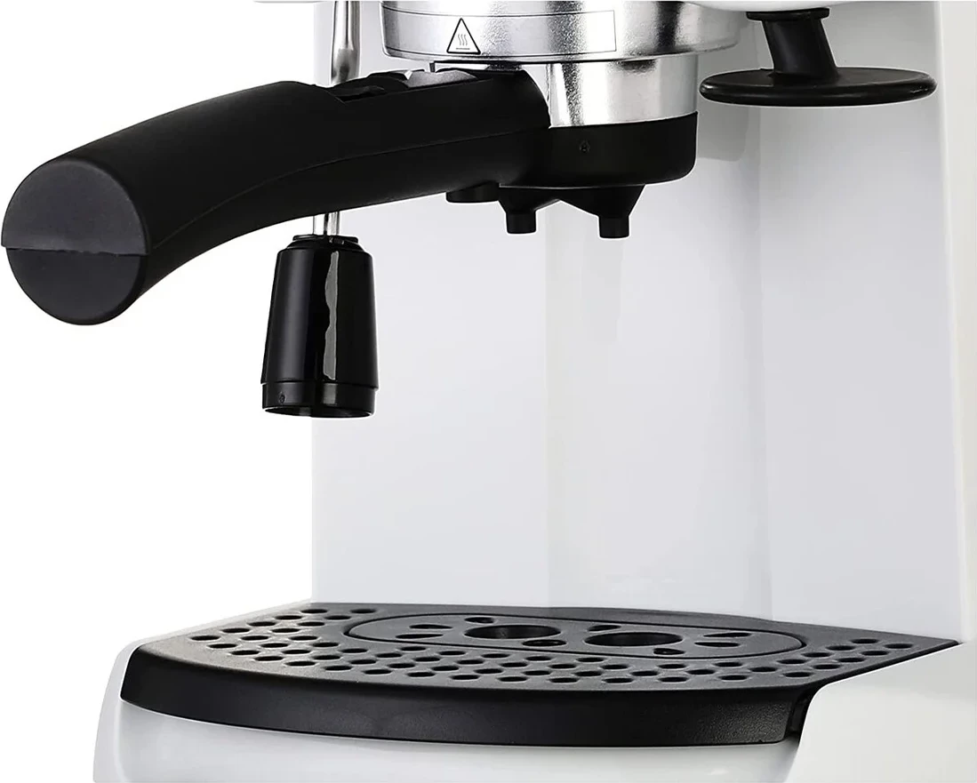 Aparat kafeje DeLonghi EC221.W pompë espresso 15 bar, 1L, 1100W, i bardhë