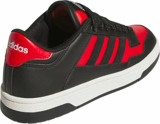 Atlete fëmijësh adidas, të zeza të kuqe