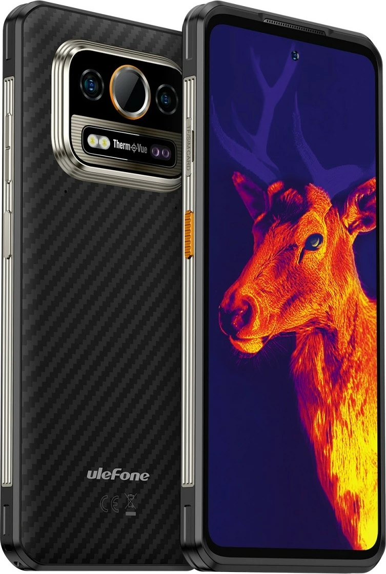 Celular Ulefone Armor 25T 4G, 6/256GB, IP69K, Thermal Vision, Frost Black