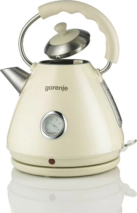 Ibrik elektrik Gorenje K17CLI, 1.7 L, 2200 W, Bezhë