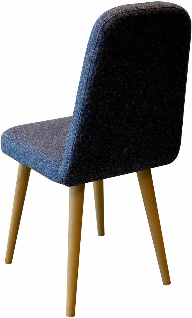 Tavolinë me karrige, zgjatshme, 4 pjesë, ngjyrë lis dhe kaltër e errët, Vina Mini 01 1048