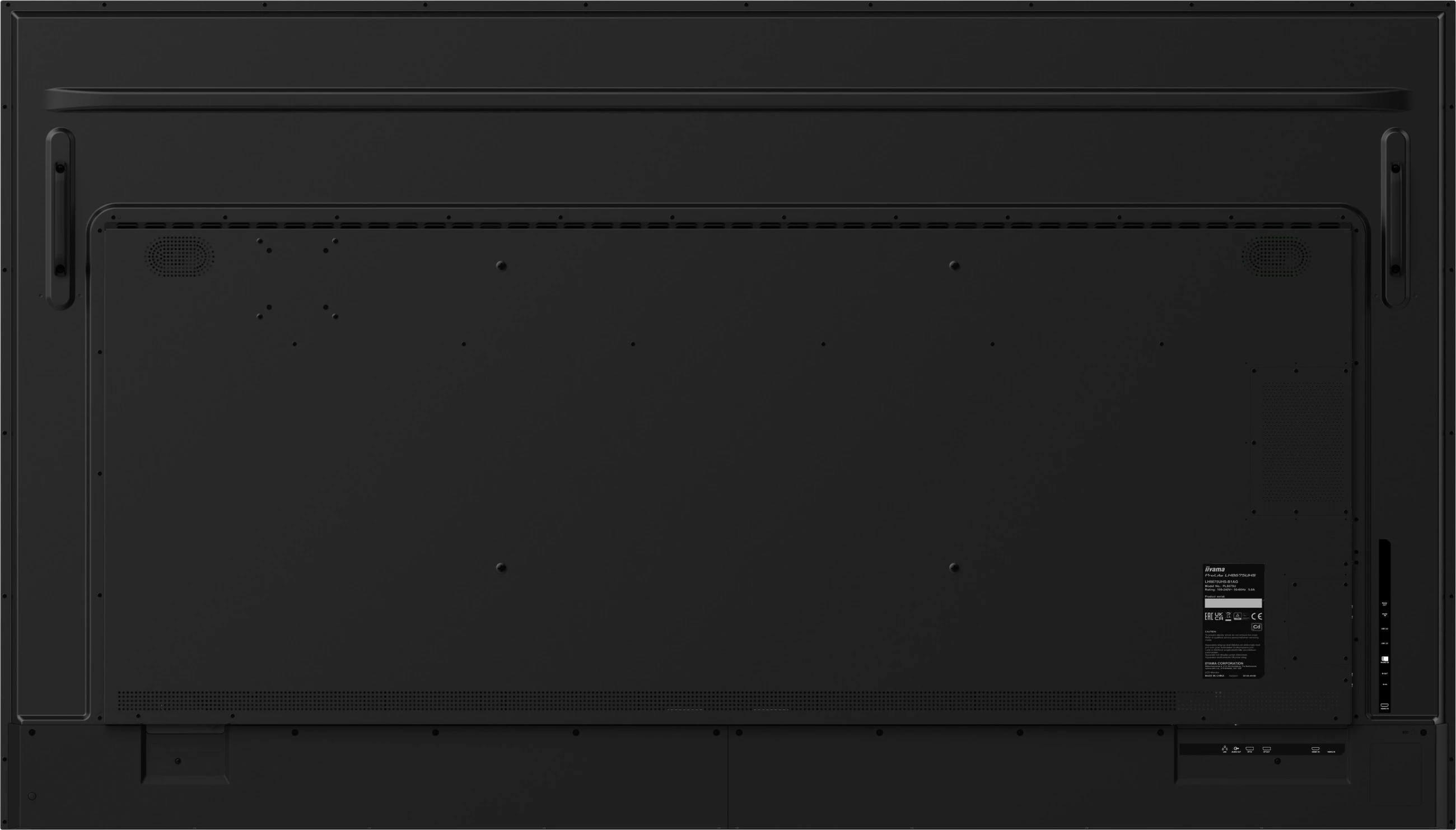 Ekran digjital iiyama LH8675UHS-B1AG, 86", 4K UHD, Wi-Fi