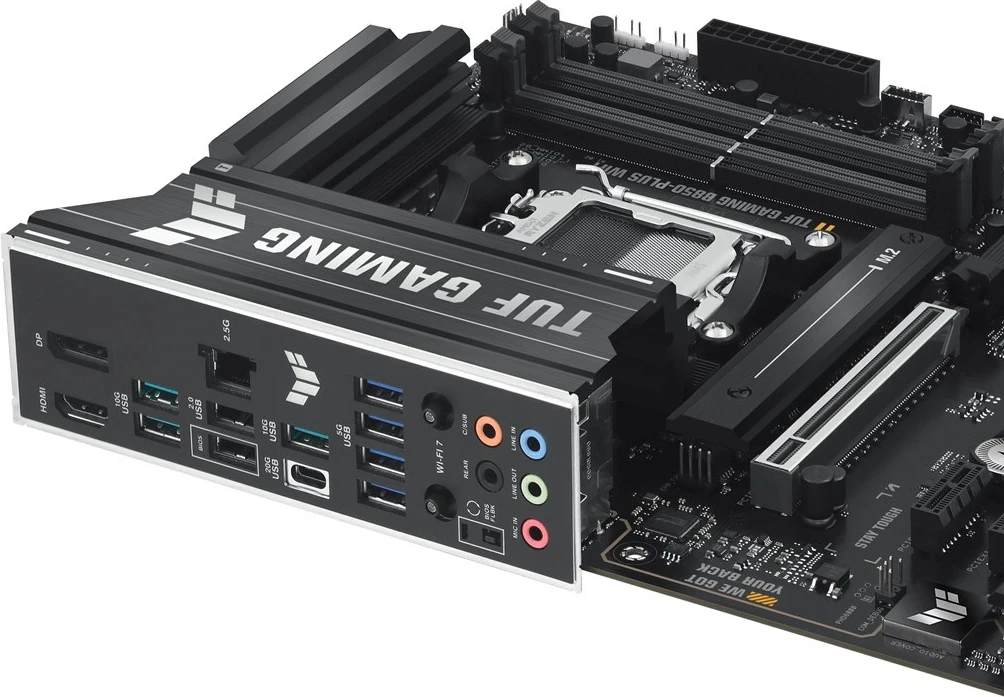 Pllakë amë ASUS TUF Gaming B850-PLUS, Socket AM5, ATX, E zezë