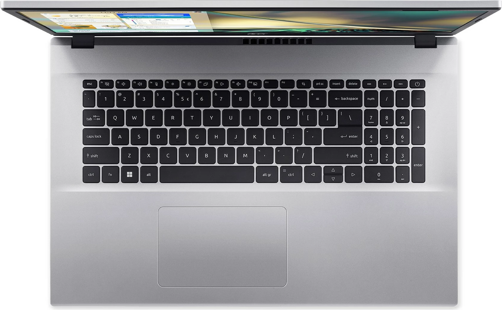Kompjuter portativ Acer Aspire 3 A317-54-76Y9, Intel Core i7, 16GB RAM, 1TB, 17.3", Pure Silver