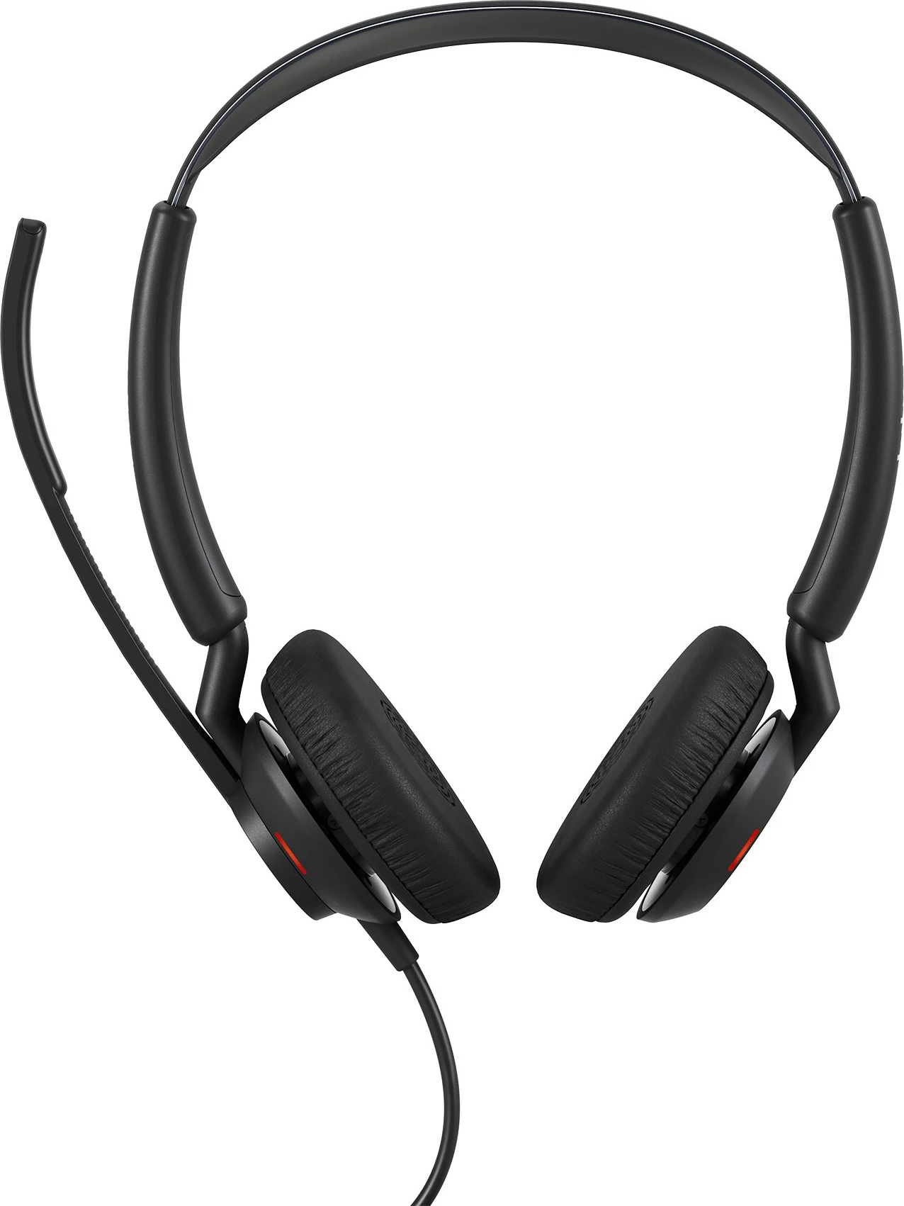 Kufje Jabra Engage 50 II, USB-A UC Stereo, me kabllo, për zyrë/qendër thirrjesh, të zeza