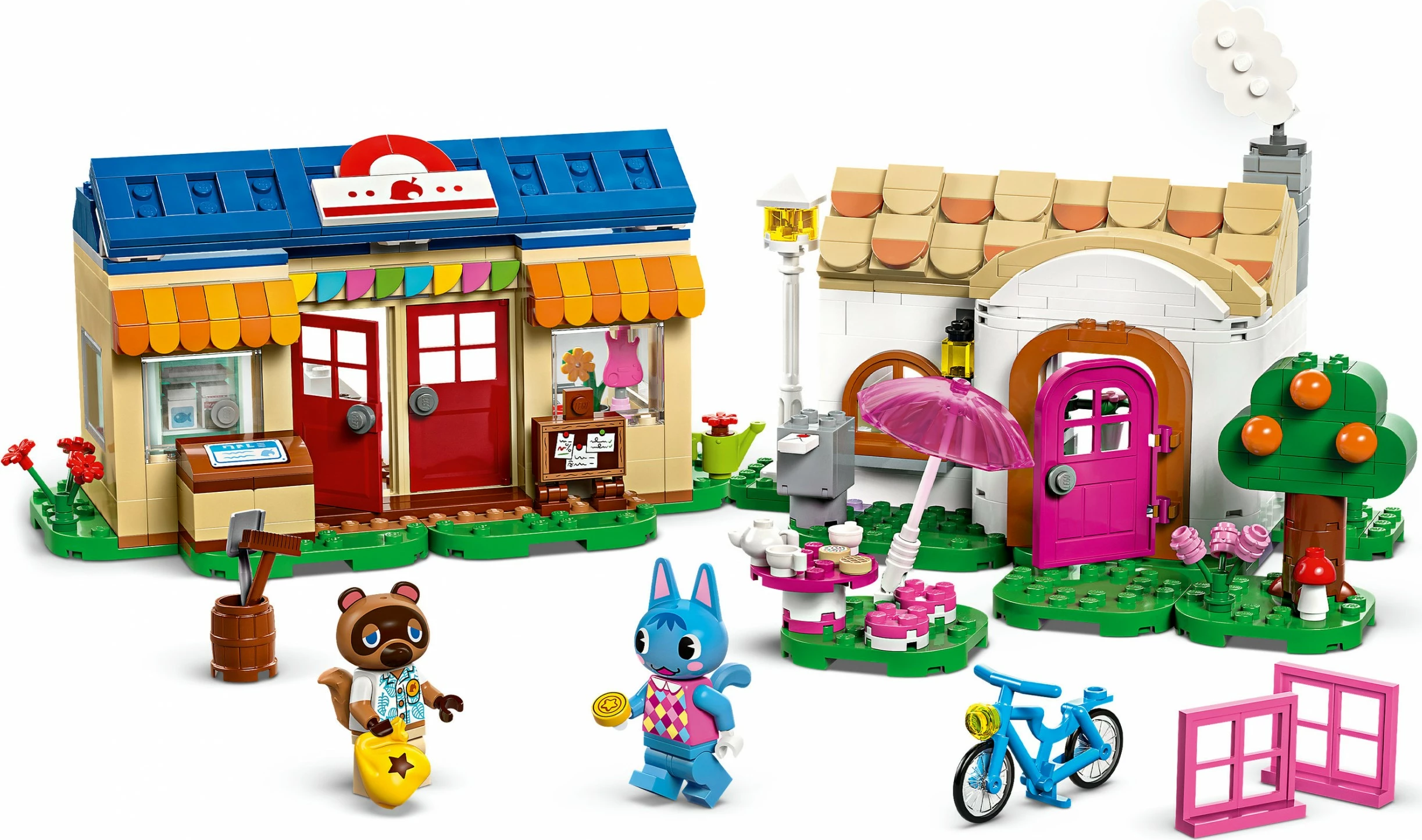 Set ndërtimi LEGO Animal Crossing 77050, 535 pjesë, shumëngjyrësh