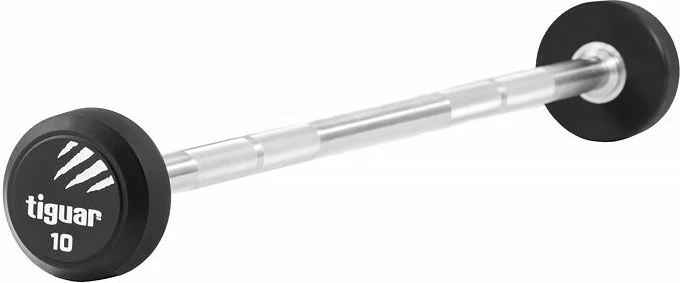 Barbell straight tiguar PU 10 kg TI-WPBPU010