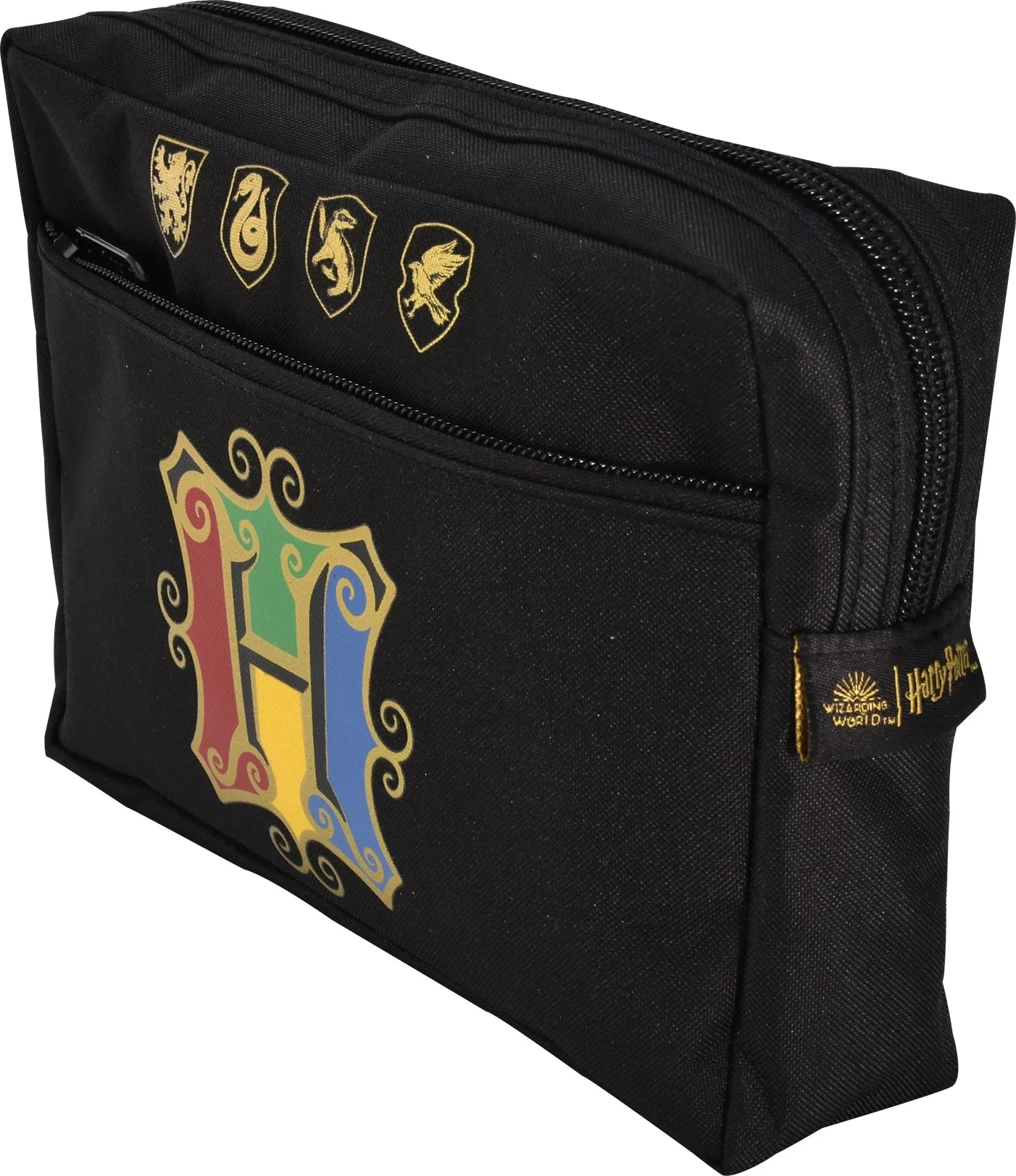 Peresnicë Blue Sky Harry Potter Crest Multi Pocket, 2 ndarje, najlon 600D, e zezë