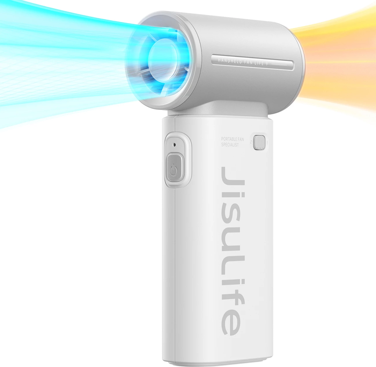 Ventilator dore Jisulife Life9, 5000mAh, USB-C, Gri