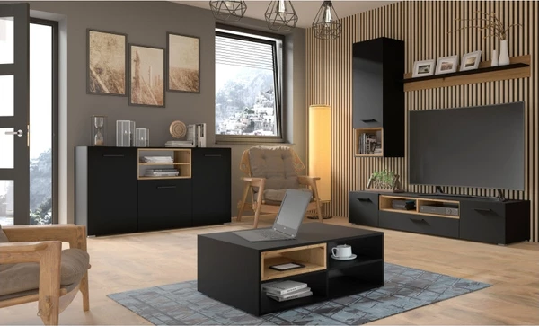 Komodë Livago, e zezë