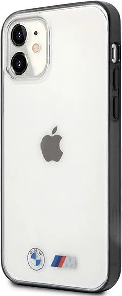 Mbështjellës BMW Sandblast për iPhone 12 mini, hardcase, transparent