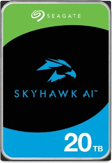 Hard disk Seagate SkyHawk AI 20 TB, 7200 RPM, 3.5", Serial ATA III
