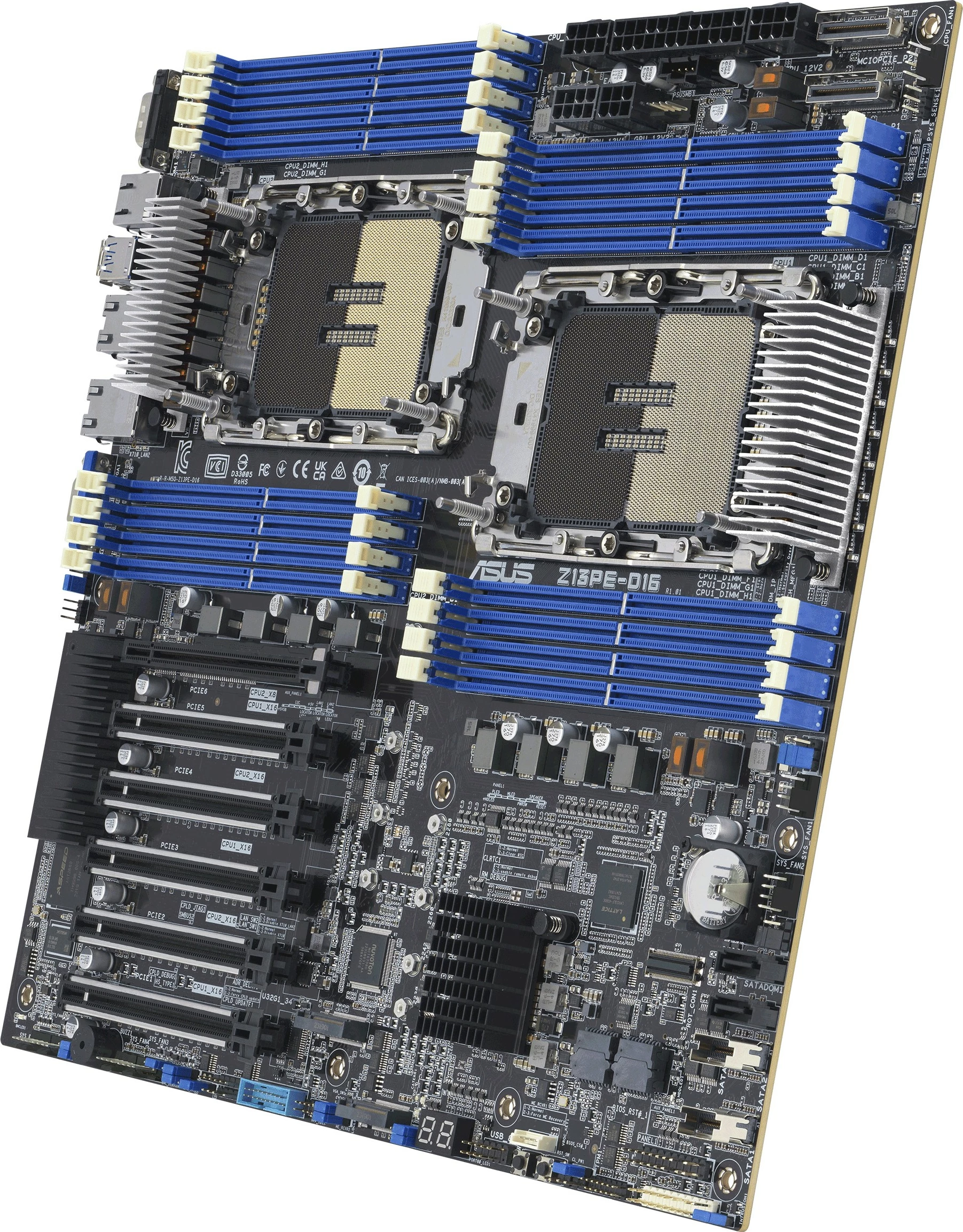 Pllakë amë ASUS Z13PE-D16, Intel Xeon, DDR5, 2.05 TB, E zezë