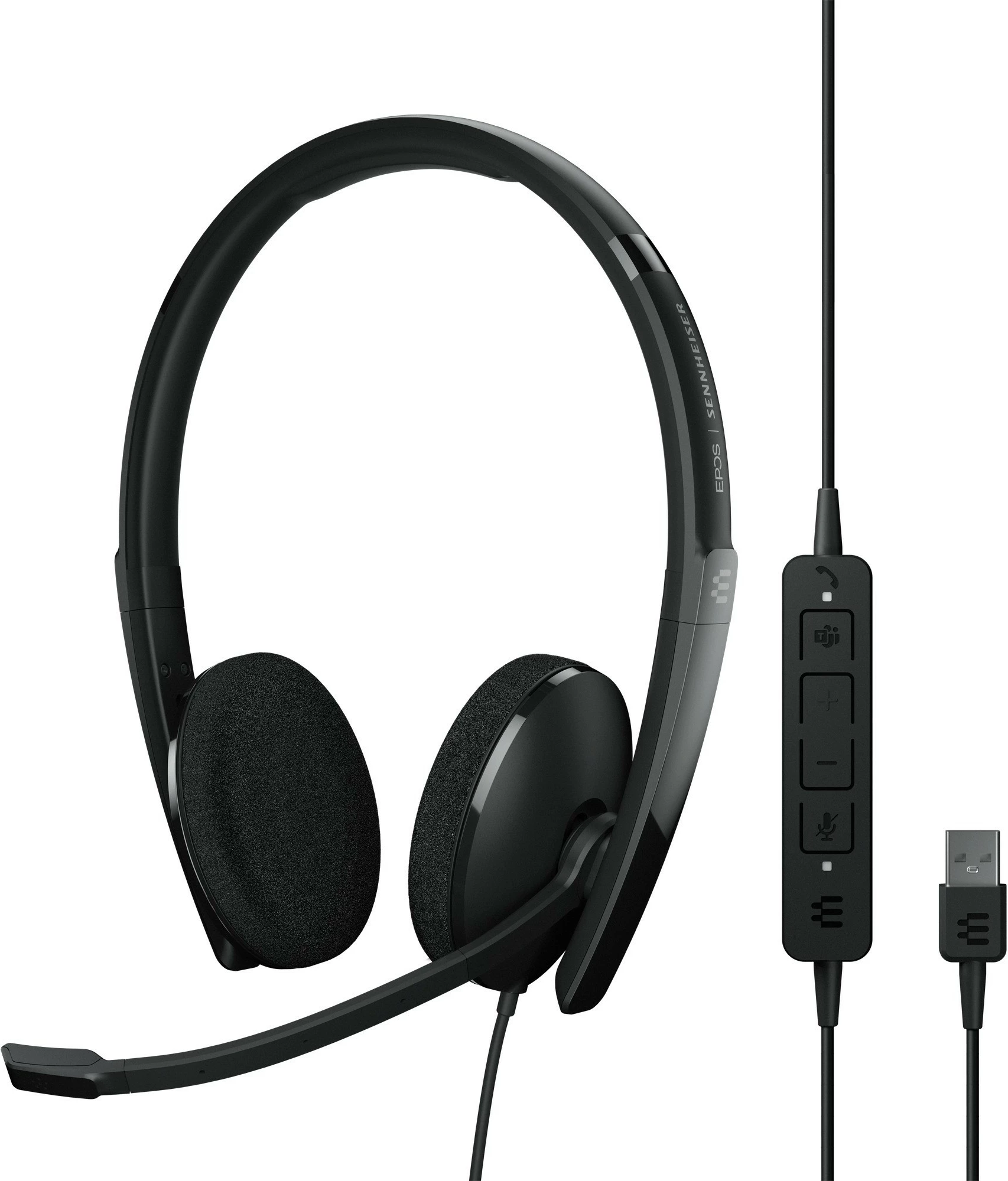 Kufje EPOS Sennheiser Adapt 160T USB, të zeza