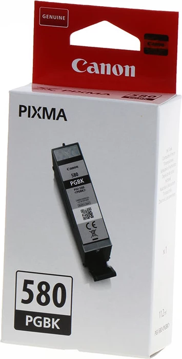 Fishek boje, Canon, PGI-580PGBK (2078C001), 11.2 ml, Photo Black