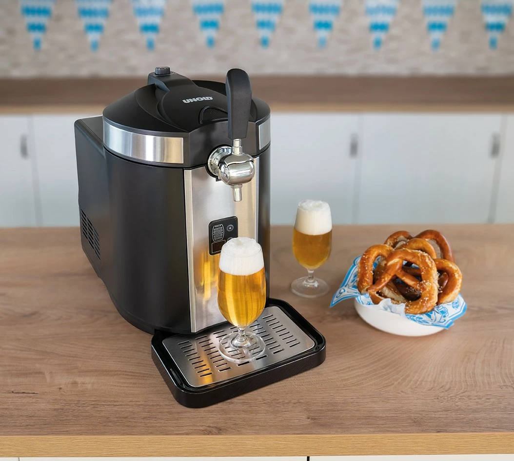 Aparat birre UNOLD 48975 Franzl, 5L, ftohje, inox/zi