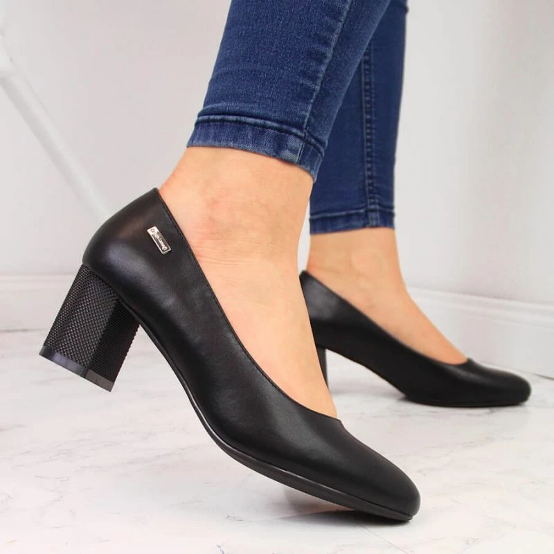 Këpucë Sergio Leone femra, të zeza