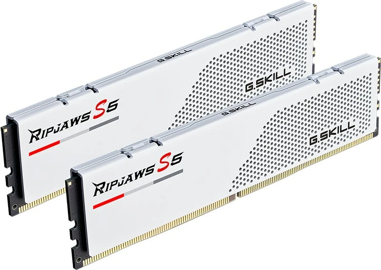 RAM Memorje G.SKILL Ripjaws S5, 32 GB (2 x 16 GB), DDR5, 5200 MHz, Bardhë