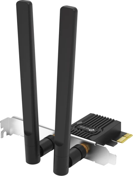 kartelë rrjeti PCIe Wi‑Fi + Bluetooth TP-LINK Archer T4E V3, AC1200, Dual-Band, 2 antena