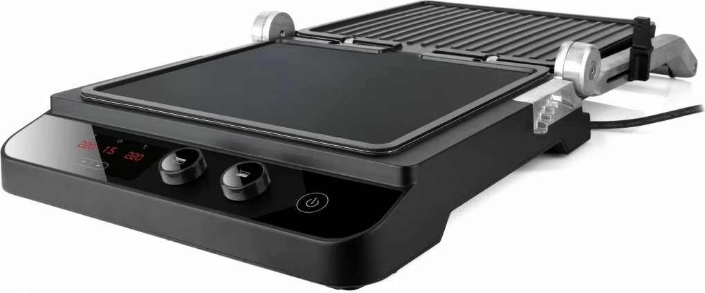 Kontakt grill Black+Decker BXGR1000E 1000 W, e zezë