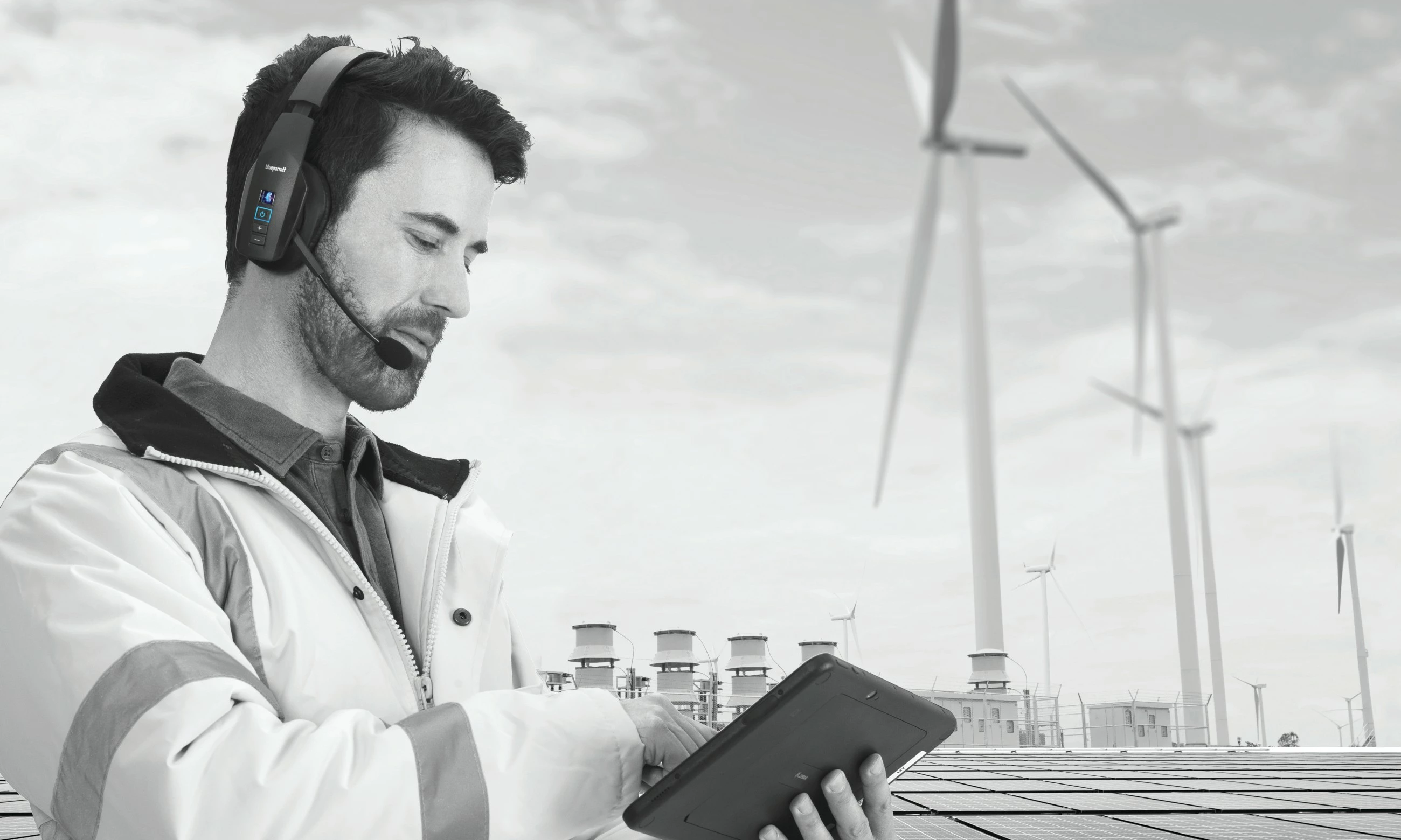 Kufje Jabra BlueParrott B450-XT Bluetooth, e zezë