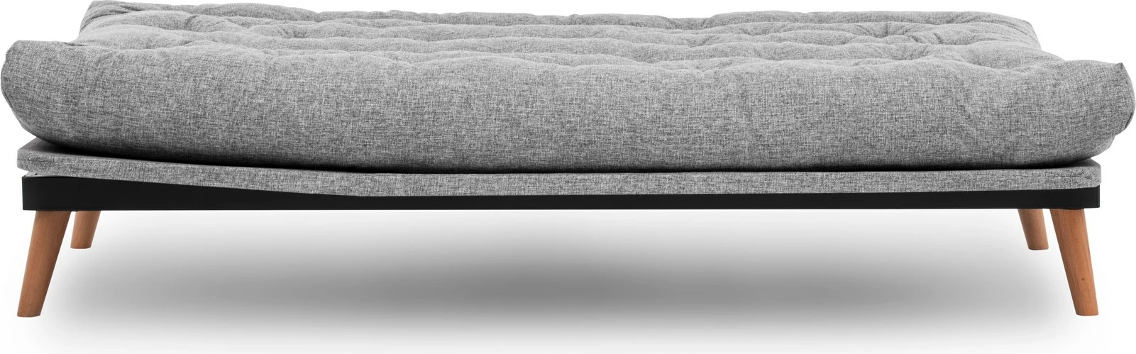 Divan-krevat treshe Atelier del Sofa, Saki, ngjyrë gri e çelët