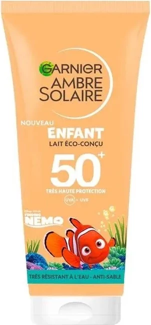 Balsam mbrojtës për diell Garnier Ambre Solaire Eco për fëmijë SPF50+ 100ml