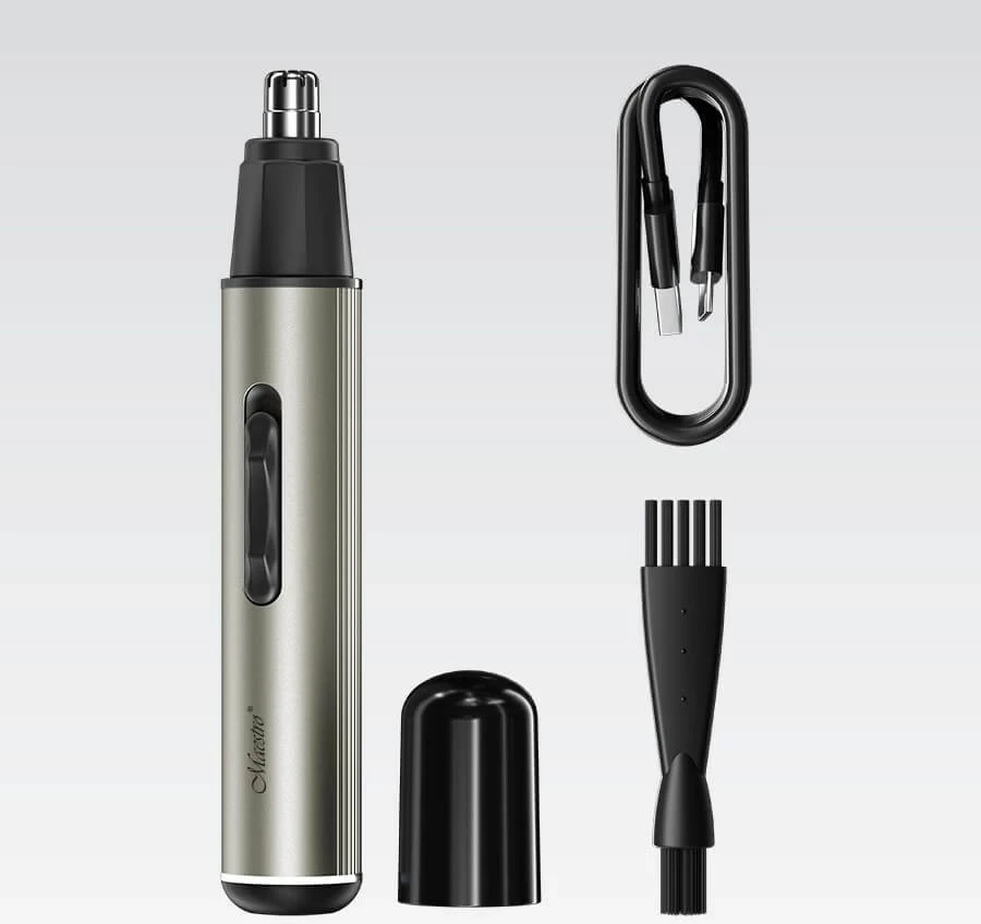 Makinë rroje Maestro MR-666 2-në-1, pa kabllo, 180 mAh, e zezë, set