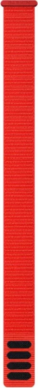 Rrip për smartwatch Garmin UltraFit Nylon Strap, 22 mm, Flame Red