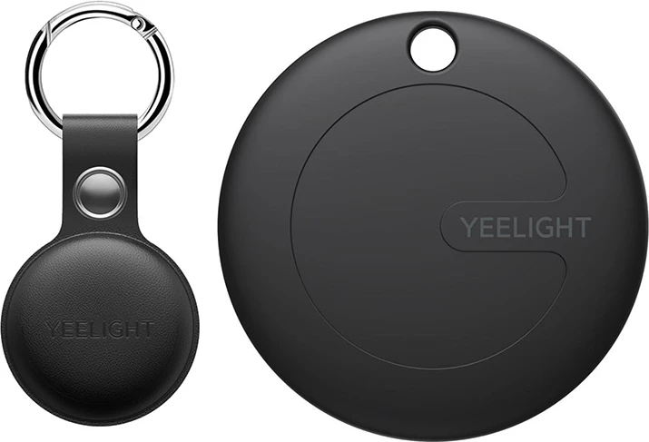 Lokalizues i mençur Yeelight Yeetag, Bluetooth, me mbështjellës lëkure, i zi