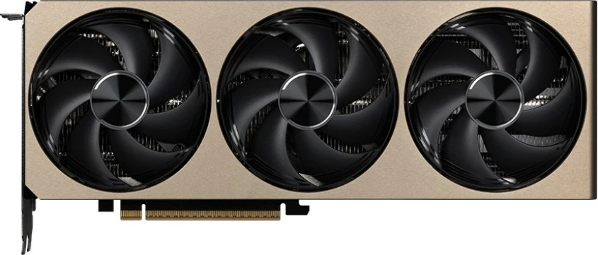 Kartelë grafike MSI GeForce RTX 5070 Ti INSPIRE 3X OC PLUS, 16 GB GDDR7, e artë