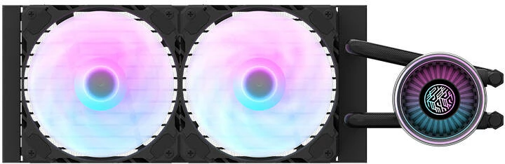 Kasë ftohëse me ujë Darkflash DN 240, ARGB, për CPU, e zezë