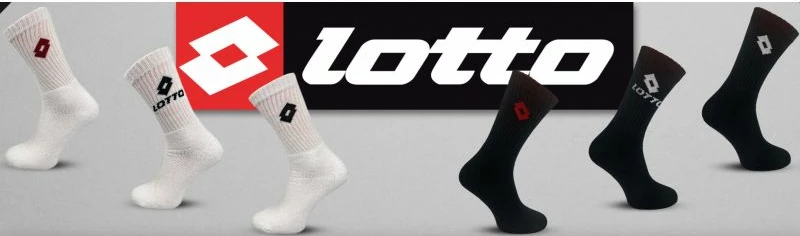Çorape për meshkuj Lotto, të zeza